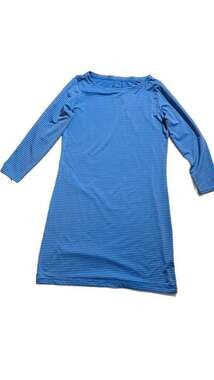 Vineyard Vines Sankaty Striped Boatneck Shift Dress